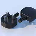 Plug power plug 3d model