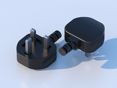 Plug power plug 3d model