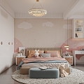 Children's Room Daughter Room 3d model