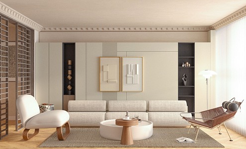 Living room 3d model