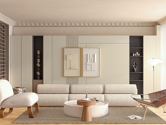 Living room 3d model