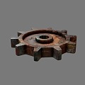 Industrial LOFT gear 3d model