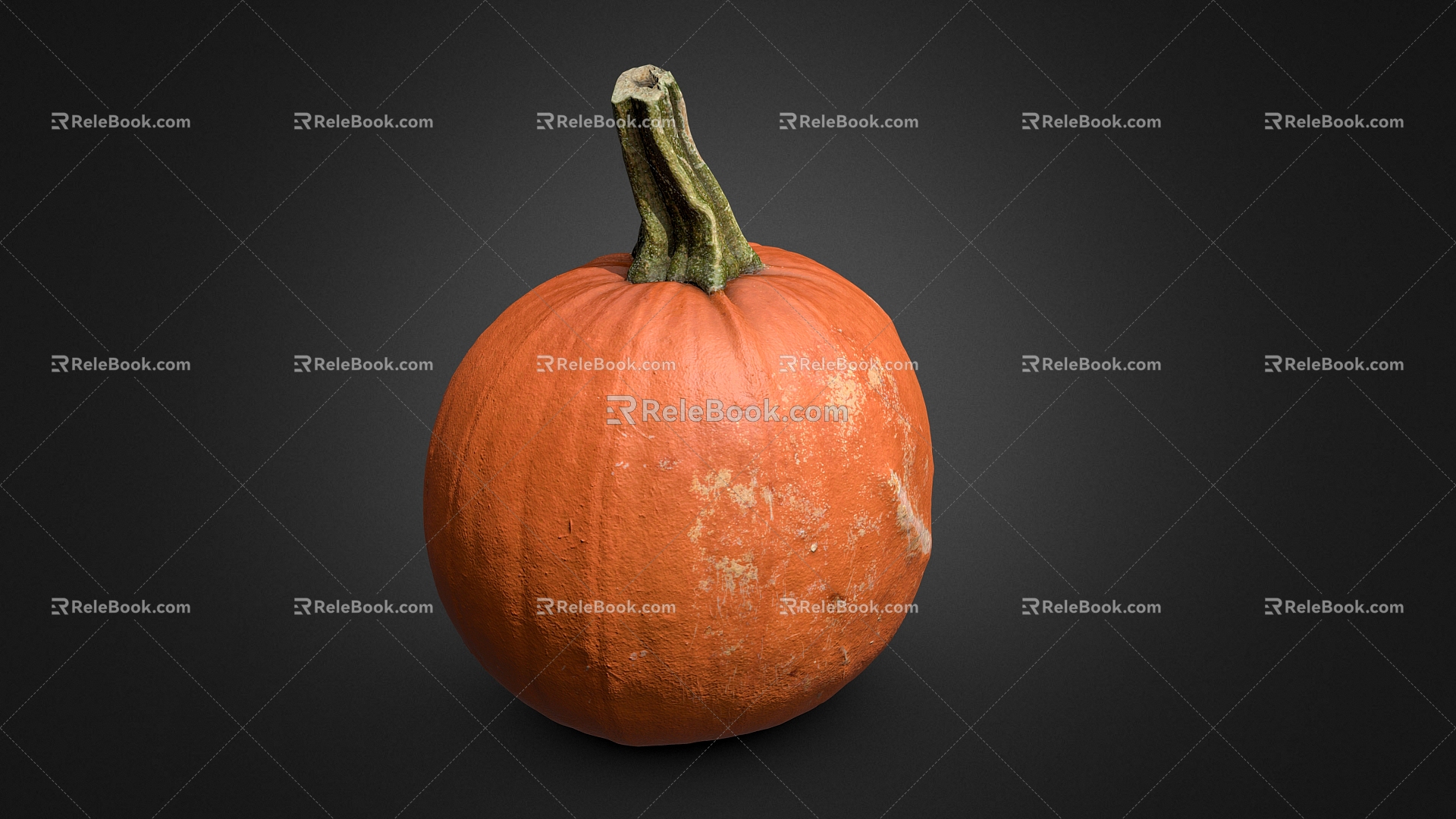 Pumpkin Vegetable Modern Pumpkin 3d model