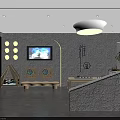 Modern SPA Sauna Interior With Reception Area Massage Beds Wooden Elements And Soft Lighting
