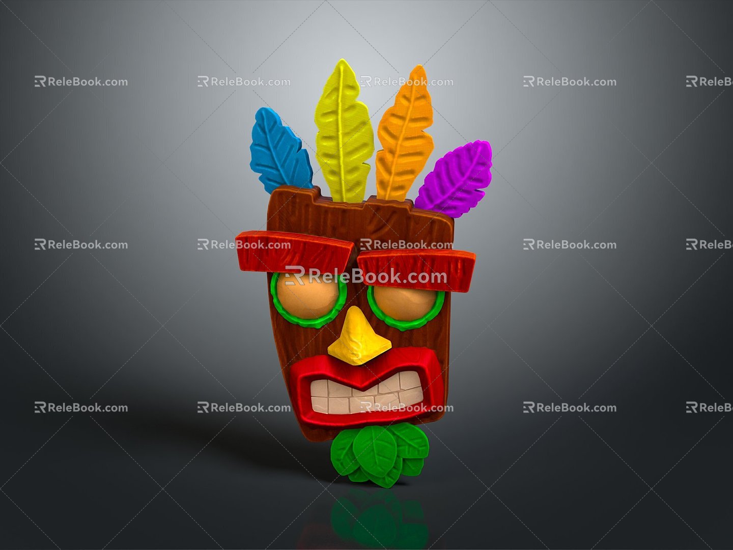 Mask Game Mask Cartoon Mask Animal Mask Realistic 3d model