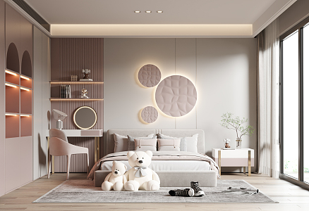 Modern Children's Room 3d model