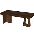 Modern Dining Table Desk Tea Table 3d model