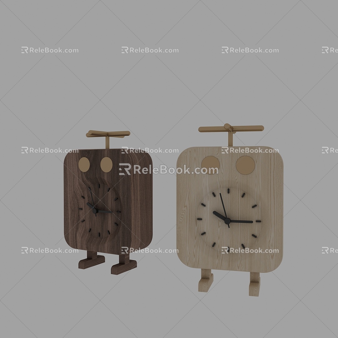 Alarm clock ornaments model