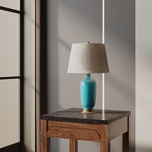 Modern table lamp 3d model