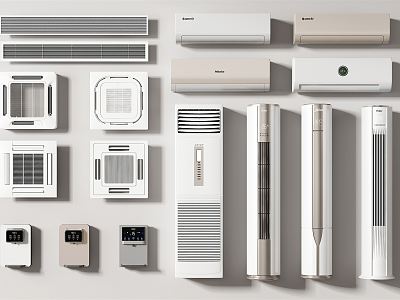 modern air conditioning model