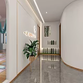 Modern Fitness Gym Space With Treadmill Exercise Bike Dumbbells Mirrors And Wooden Floor