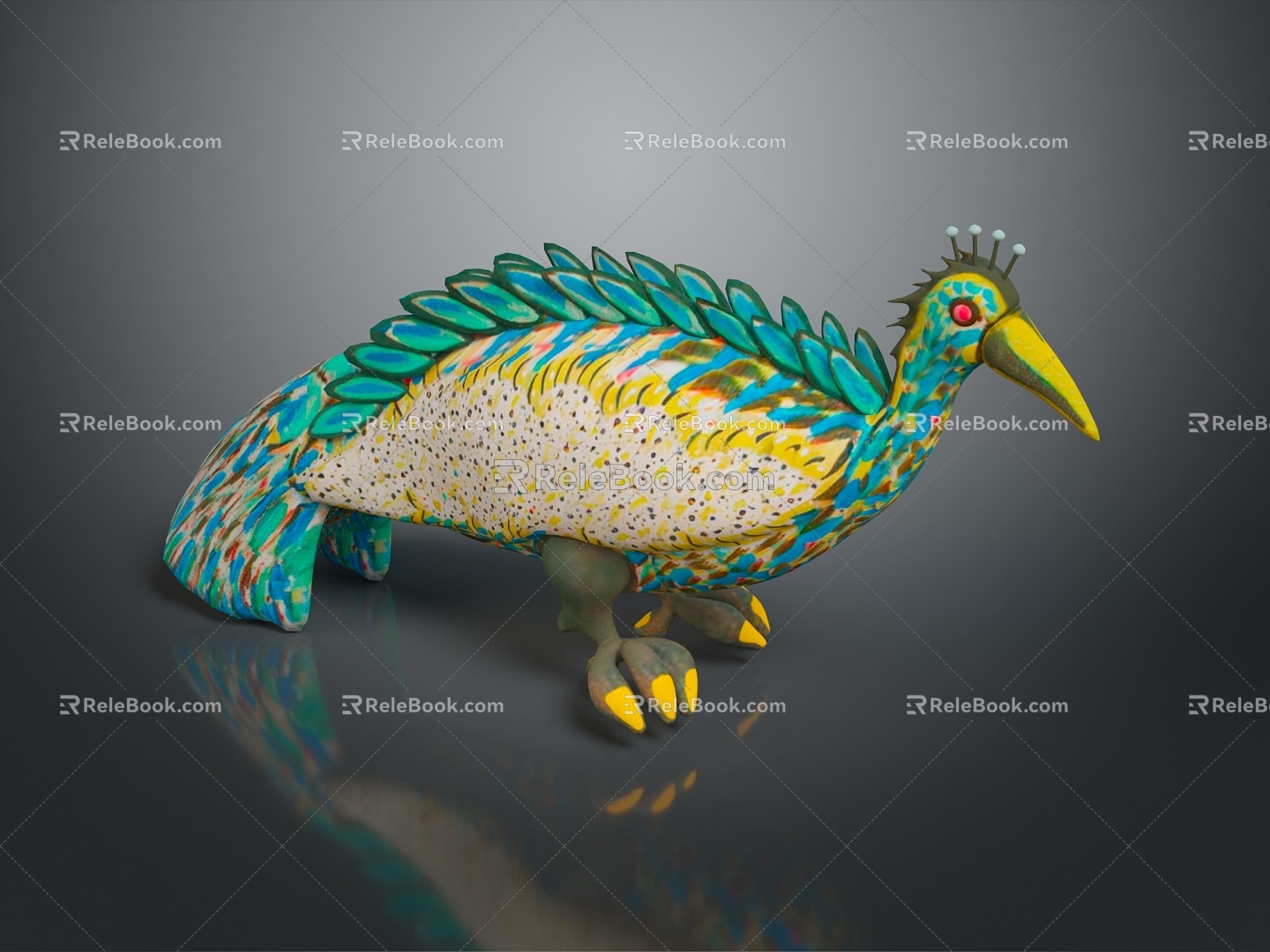 bird bird bird bird game animal cartoon animal animal realistic animal 3d model