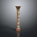 Columns Stone Columns Stone Columns Old Columns Roman Columns Roman Columns Classical Columns Greek Columns 3d model