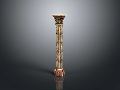 Columns Stone Columns Stone Columns Old Columns Roman Columns Roman Columns Classical Columns Greek Columns 3d model