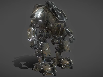Intricate Metallic Electric Toy Robot With Detailed Mechanical Components And Articulated Joints 3d model