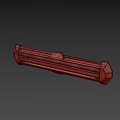 PBR next generation sci-fi lamp sci-fi material SCIFI light bar sci-fi lamp cyberpunk scene object fluorescent lamp 3d model