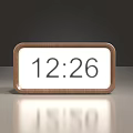 Modern clock hazy time 3d model