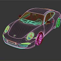 Sleek Silver Sports Car With Modern Aerodynamic Design And Black Alloy Wheels