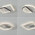 modern ceiling lamp 3d model