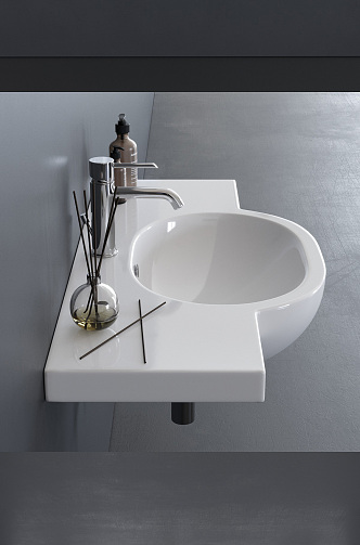 Modern sink 3d model