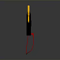 Professional Black Computer Repair Tool With Yellow Clamp And Red Probe Line