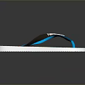 Colorful CHINCHIN Flip Flops With Blue Straps And Cartoon Smiley Face Design