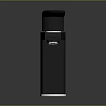 Black Modern Single Handle Faucet With Sleek Contemporary Design And Smooth Finish