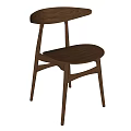 Modern Wooden Dining Chairs With Ergonomic Design And Comfortable Seats
