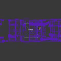 Animated Cartoon Scene With Mechanical Machinery Console Glowing Lights And Metal Frames