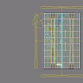 Industrial Factory With Double Deck Shelves Cardboard Boxes Green Floor Machinery And Windows