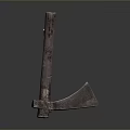 Tomahawk Axe Wooden Axe Handle Axe Mountain Axe Chopping Wood Axe Chopping Wood Axe Magic Axe 3d model