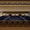 Modern Conference Hall Multifunctional Lecture Hall 3d model