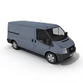 Gray Ford Van Exterior Design With Modern Features And Practical Styling