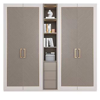 Furniture composition 3d model