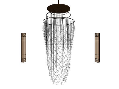 Modern lamp combination mix and match large chandelier model