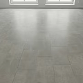 Gray Tile Floor Design For Modern Home Interior With Smooth Surface 3d model