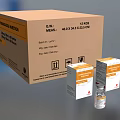 Medical Supplies Packaging Carton Box With Glass Vial And Product Boxes