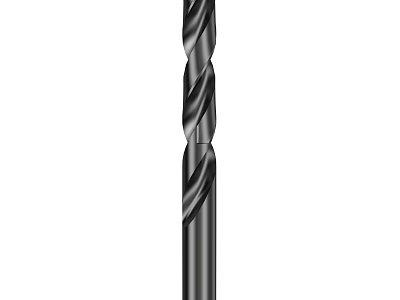 High Quality Steel Spiral Drill Bit Durable Hardware Tool For Drilling 3d model