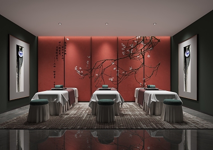 New Chinese SPA 3d model