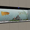embedded aquarium 3d model