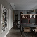 Modern Bedroom Interior Design With Tufted Headboard Double Bed Nightstands And Windows With Blinds