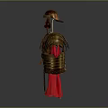 Armor Battle Armor Ancient Armor Ancient Armor Ancient Armor Ancient Armor Ancient War Helmet 3d model