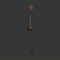 Two Traditional Weapons Featuring Long Shaft and Short Handle with Wooden and Metal Parts