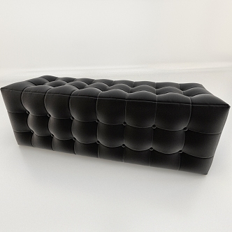 Sofa stool 3d model