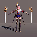 Characters 3d model