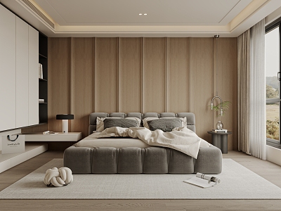 Modern Bedroom 3d model