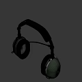 Tactical Weapon Communication Headset Green Over Ear With Microphone And Noise Reduction Design
