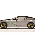 Aston Martin dbsGTzagato2020 3d model