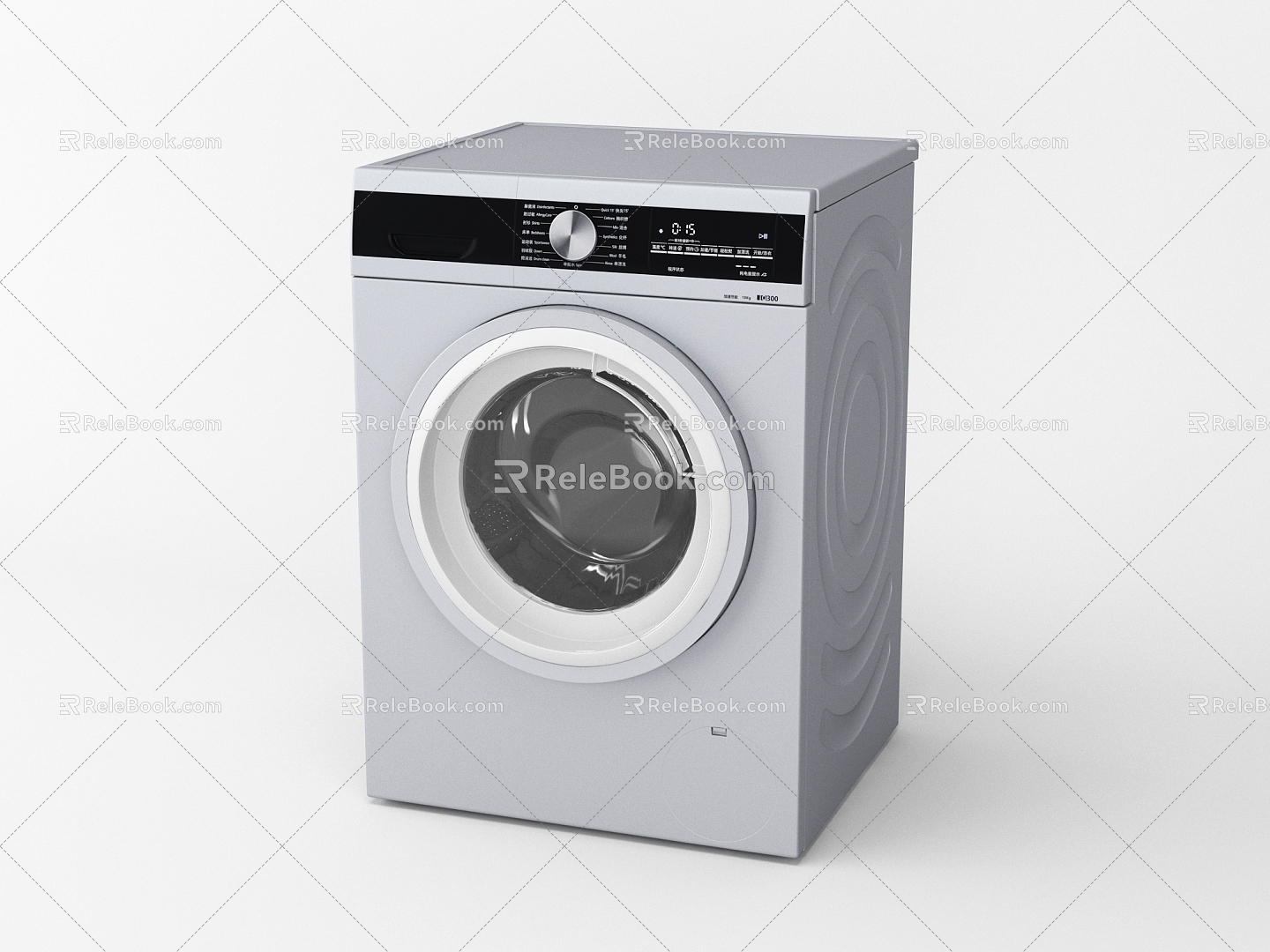 Modern washing machine 3d model