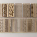 Modern partition 3d model